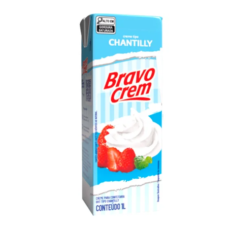 CREME CHANTILLY BRAVO CREAM TP 1L