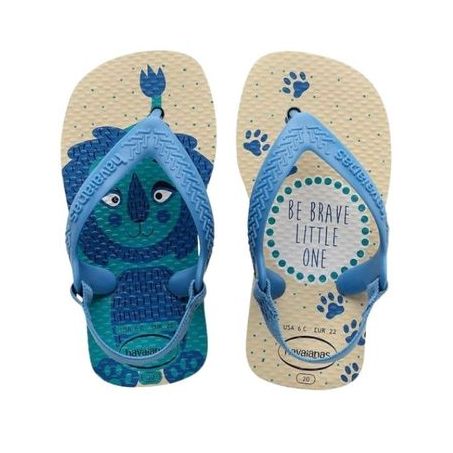 CHINELO HAVAIANAS NEW BABY DISNEY AMARELO POP 17/8