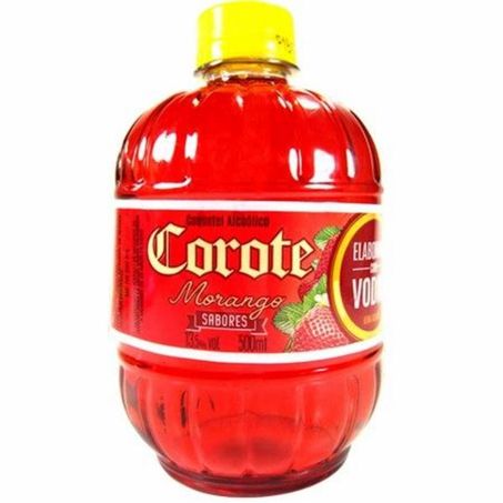Coquetel corote morango 500ml