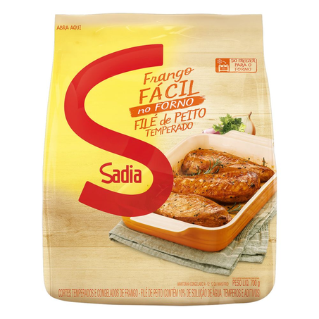 Filé de Peito de Frango Sadia Fácil 700G