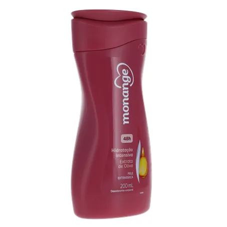 Loção Hidratante Monange Extrato De Oliva 200ml 
  360-33