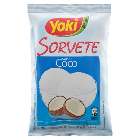 PÓ PARA SORVETE COCO YOKI