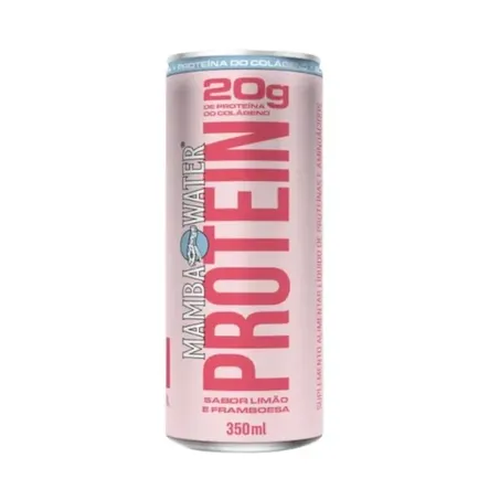 Agua Mamba Protein 350ml Limao c Framboesa