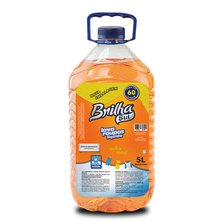 Lava roupas liquido brilha sul glicerina 5l*