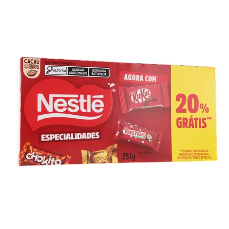 Bombom Nestle Especialidades 20  Desconto 251g 360-34