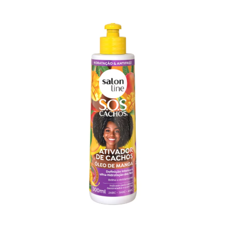 Ativador de Cachos Salon Line S.o.s. Umidificador Embalagem 300ML