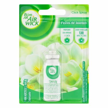 BOM AR AIR WICK FLORES DE JASMIM 12 ML