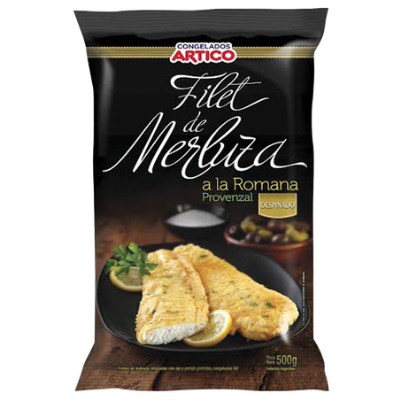 Filé de Merluza Artico À La Romana Congelado 500g