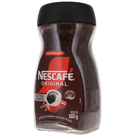 CAFÉ SOLÚVEL NESCAFÉ ORIGINAL VIDRO 160G 360-3