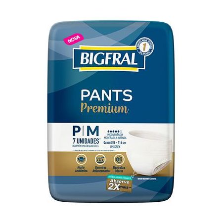 ROUPA INTIMA PANTS PREMIUM P/M 7UN
