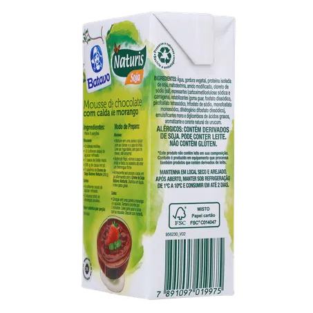 Creme de Soja Batavo Naturis Caixa 200gr 360-24