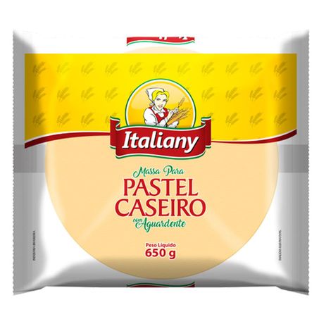Massa pastel italiany 650g caseira