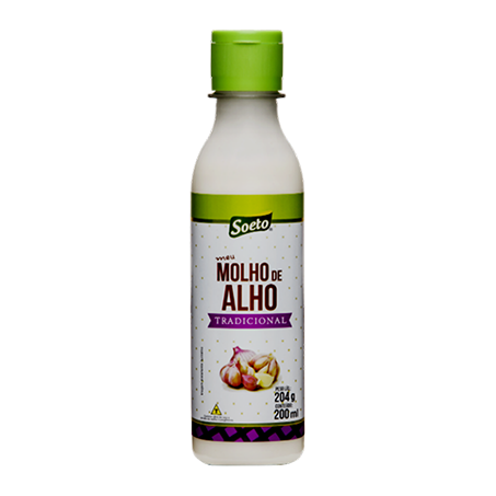 Molho Alho Soeto 200ml Tradicional