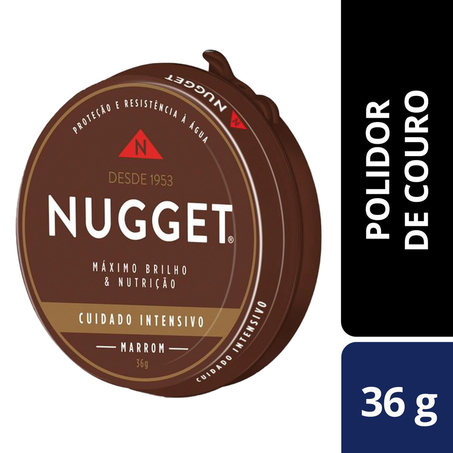 Pasta Para Calçado Nugget Marron Lata 36G