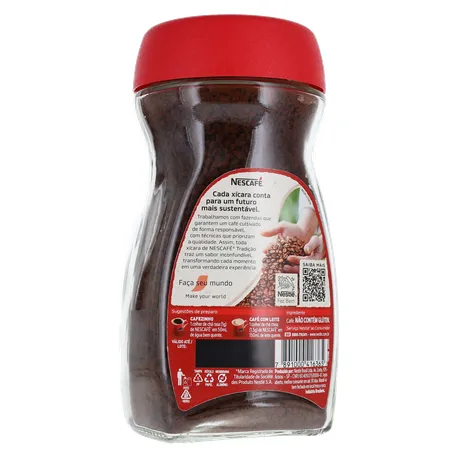 CAFÉ SOLÚVEL NESCAFÉ TRADIÇÃO VD L160G P150G 360-16