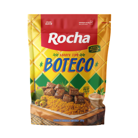 Farofa de boteco rocha 250g