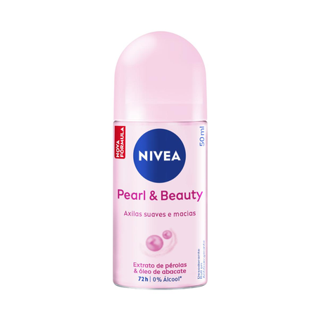 Desodorante Roll-on Nivea 50ml - Pearl & Beauty
