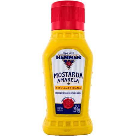 Mostarda amarela hemmer 200g