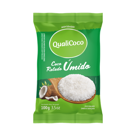 Coco ral quali coco umido adocado 100g
