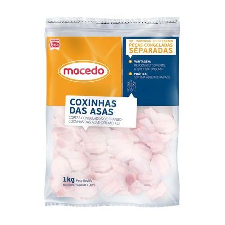 Coxinha Da Asa Macedo Iqf 1KG