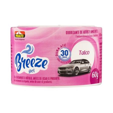 Odorizador breeze gel 60g talco