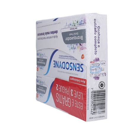 Creme Dental Sensodyne 50g Lv3 Pg2 Branqueador Extra Fresh 360-24