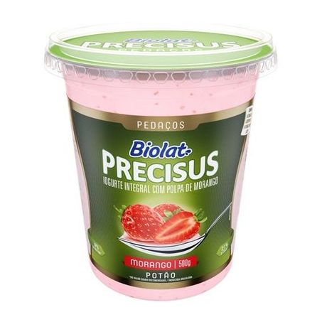 BIOLAT IOGURTE MORANGO BIO PRECISUS 500 G         