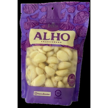 Alho Roxo Descascado Agranel 500g