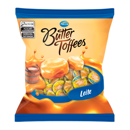 Balas arcor b. toffees 100g leite