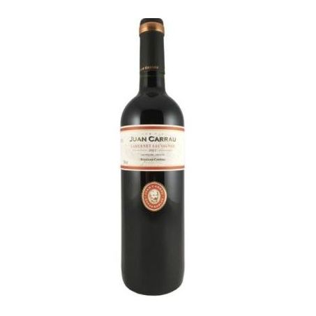 Vinho tinto cabernet reserva juan carrau 750ml