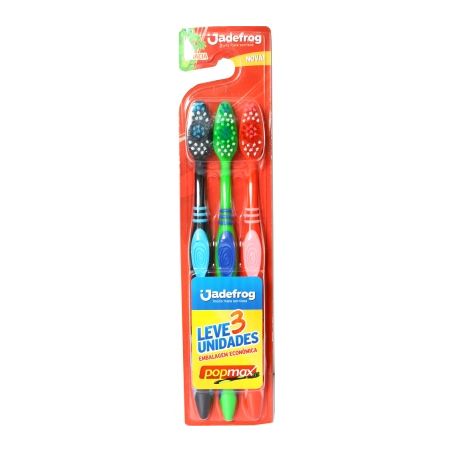 Escova Dental Jadefrog Popmax Maciaidades 3UN