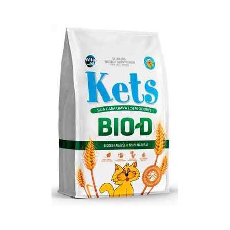 Areia Kets Biodegrada Premium Natural 3KG