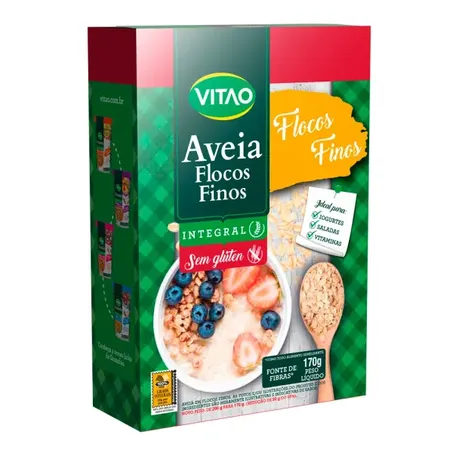 Aveia Palavita Fina Sem Glúten 150g