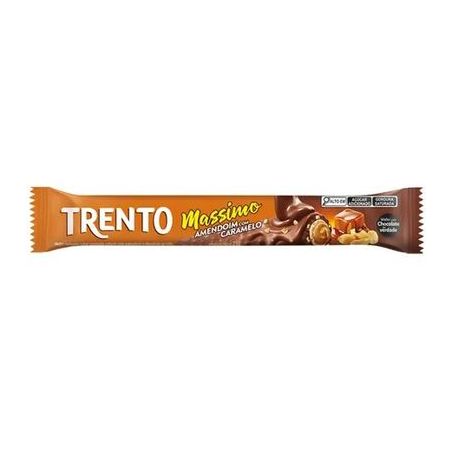 Wafer trento massimo amendoim com caramelo 25g