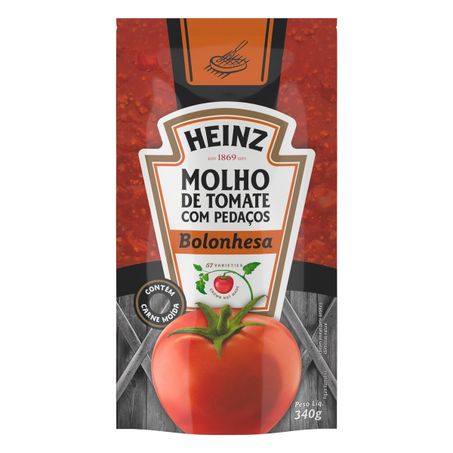 Molho de Tomate Bolonhesa Heinz