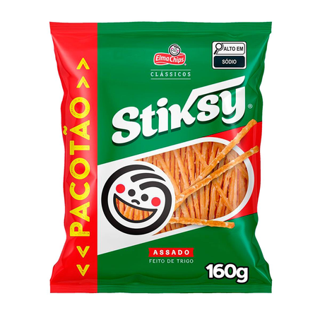 Salgadinho Elma Chips 160g - Stiksy