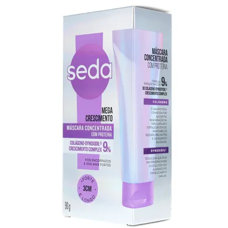 Máscara Concentrada De Tratamento Seda Mega Crescimento 90g 360-4