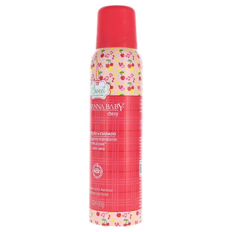 Desodorante giovanna baby cherry feminino aerossol 150ml 360-4