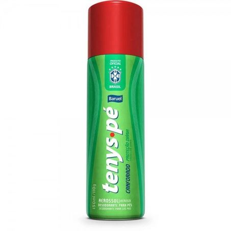 DESODORANTE PARA OS PES TENYS PE CANFORADO AEROSSOL 150ML