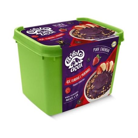ACAI BUFALO DEMARCHI 1,3KG C/MORANGO