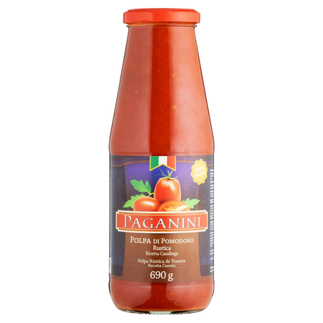 Polpa de Tomate Italiano Paganini 690g - Rústica