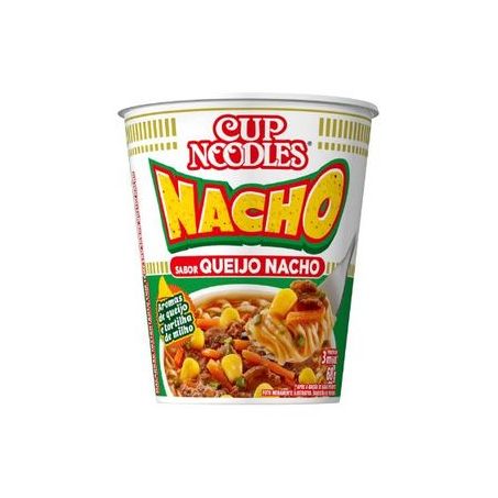 Macarrão Instantâneo Cup Noodles Queijo Nacho 68g