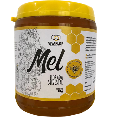 Mel viva flor 1kg