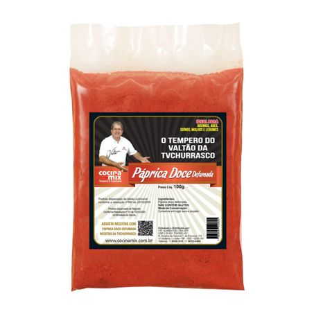 PAPRICA TEMPEREX DOCE DEFUMADA 100G