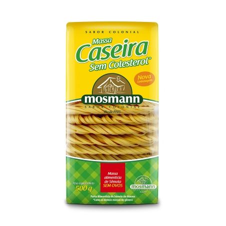 Massa Caseira Mosmann Sem Colesterol Embalagem 500G