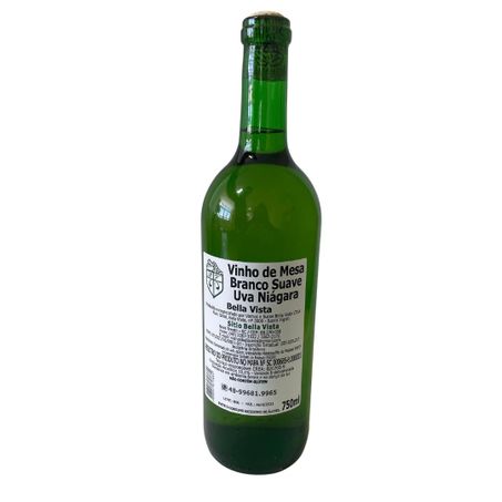 Vinho Nac Bella Vista Colonial 750ml Branco Suave