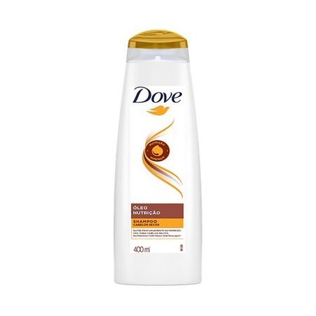 Shampoo nutricao + fusao oleos dove 400ml