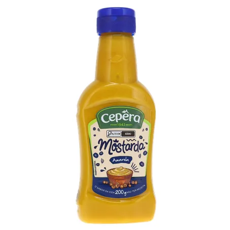 Mostarda Amarela Cepêra 200g 360-35