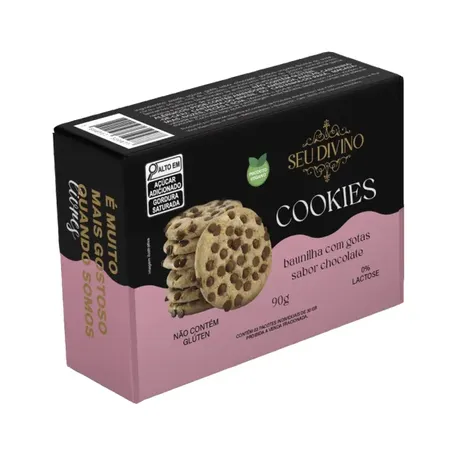 Cookies Baunilha Seu Divino 90g