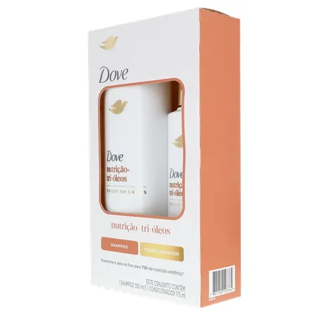 KIT DOVE SH 350ML + COND 175ML NUT + TRI OLEOS 360-4